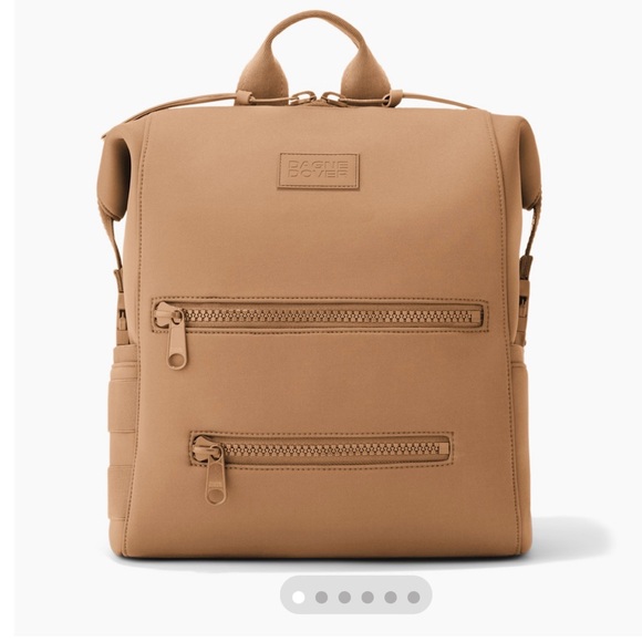 Dagne Dover INDI NEOPRENE DIAPER BACKPACK - camel, medium - Picture 1 of 8